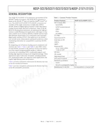 ADSP-SC573CBCZ-4 Datasheet Pagina 3