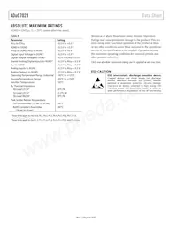 ADUC7023BCPZ62I-RL Datasheet Page 14