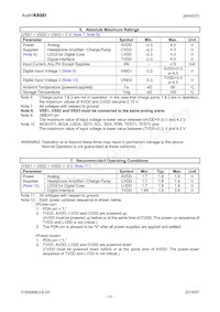 AK4331ECB Datenblatt Seite 11