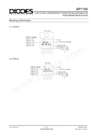 AP1186K5-50G-13 Datasheet Pagina 7