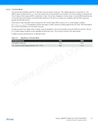 ATSAMHA1G15A-MBT Datasheet Pagina 13