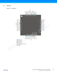 ATSAMHA1G15A-MBT Datasheet Page 20