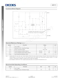 AZ2117H-ADJTRG1數據表 頁面 2
