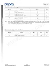 AZ2185D-ADJTRG1 Datasheet Page 3
