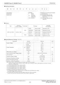 BA2901YF-CE2 Datasheet Page 3