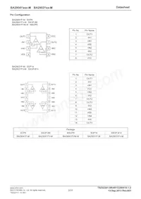 BA2902YFV-MGE2 Datasheet Page 2