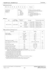 BA2904YFV-CE2 Datasheet Page 3