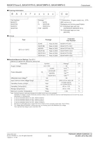 BA3474WFV-CE2 Datasheet Page 3