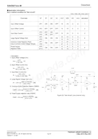 BA4560YFVM-MGTR Datasheet Page 13
