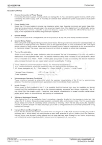 BD3650FP-ME2 Datasheet Page 9