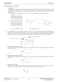 BD3650FP-ME2 Datasheet Page 11