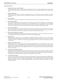 BD42530FP2-CE2 Datasheet Page 21