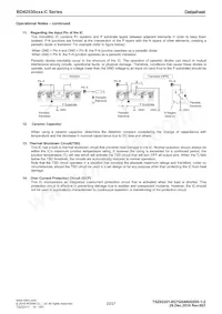BD42530FP2-CE2 Datasheet Page 22
