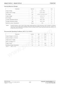 BD4271FP2-CE2 Datasheet Page 4