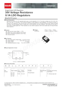 BDJ2FA1FP3-ZTL Datasheet Cover