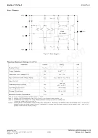 BU7242YFVM-CGTR Datasheet Page 2