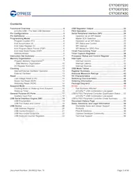 CY7C63722C-XC Datasheet Page 3