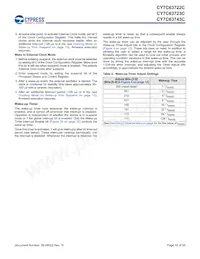 CY7C63722C-XC Datasheet Page 16