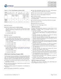 CY7C63722C-XC Datasheet Page 19