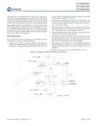 CY7C63722C-XC Datasheet Page 23