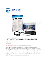 CYTK450 Datasheet Cover