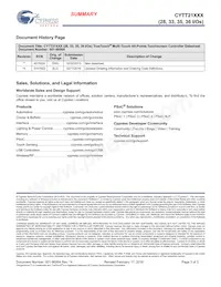 CYTT21401-44LQI28T Datasheet Page 3