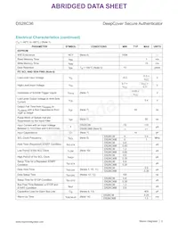 DS28C36Q+U Datenblatt Seite 3