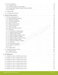 EFM32TG11B520F128GQ48-A Datenblatt Seite 8