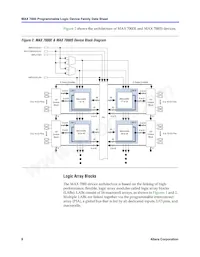 EPM7256SRC208-7ES Datasheet Page 8