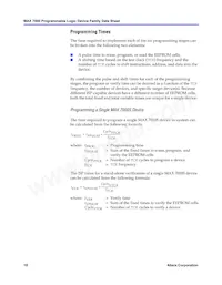EPM7256SRC208-7ES Datenblatt Seite 18