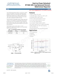EY1602SI-ADJ Datasheet Cover
