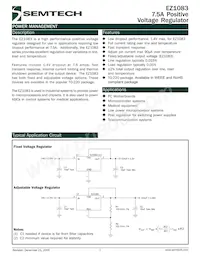 EZ1083CT-3.3 Datasheet Cover