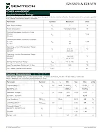EZ1587CT-3.3 Datasheet Pagina 2