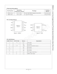 FMS6141CS Datasheet Page 2