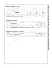 FMS6410BCSX Datasheet Page 4