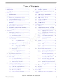 FS32V234BLN1VUB Datasheet Page 3