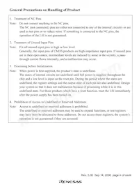 HD6472655RTEV Datasheet Page 5