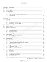 HD6472655RTEV Datasheet Pagina 15