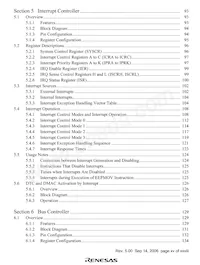 HD6472655RTEV Datasheet Page 17