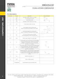 HMC674LC3CTR Datasheet Page 9