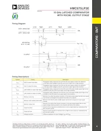 HMC675LP3ETR Datasheet Page 4