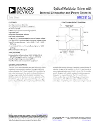 HMC7810ALC3TR Datasheet Copertura