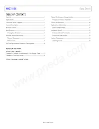HMC7810ALC3TR Datasheet Page 2