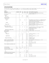 HMC7810ALC3TR Datasheet Page 3