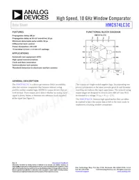 HMC974LC3CTR Datenblatt Cover