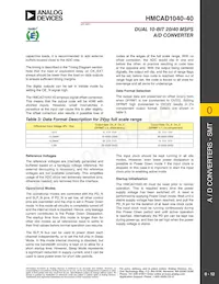 HMCAD1040-40 Datasheet Page 12