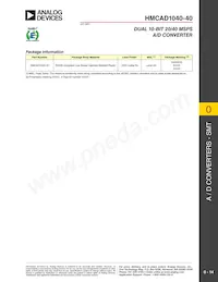 HMCAD1040-40 Datasheet Page 14