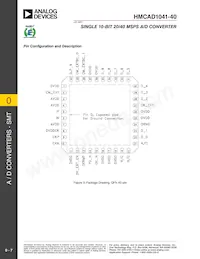 HMCAD1041-40 Datasheet Page 7