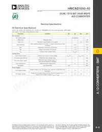 HMCAD1050-40 Datasheet Page 2