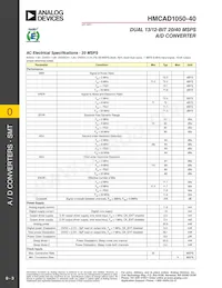 HMCAD1050-40 Datasheet Page 3